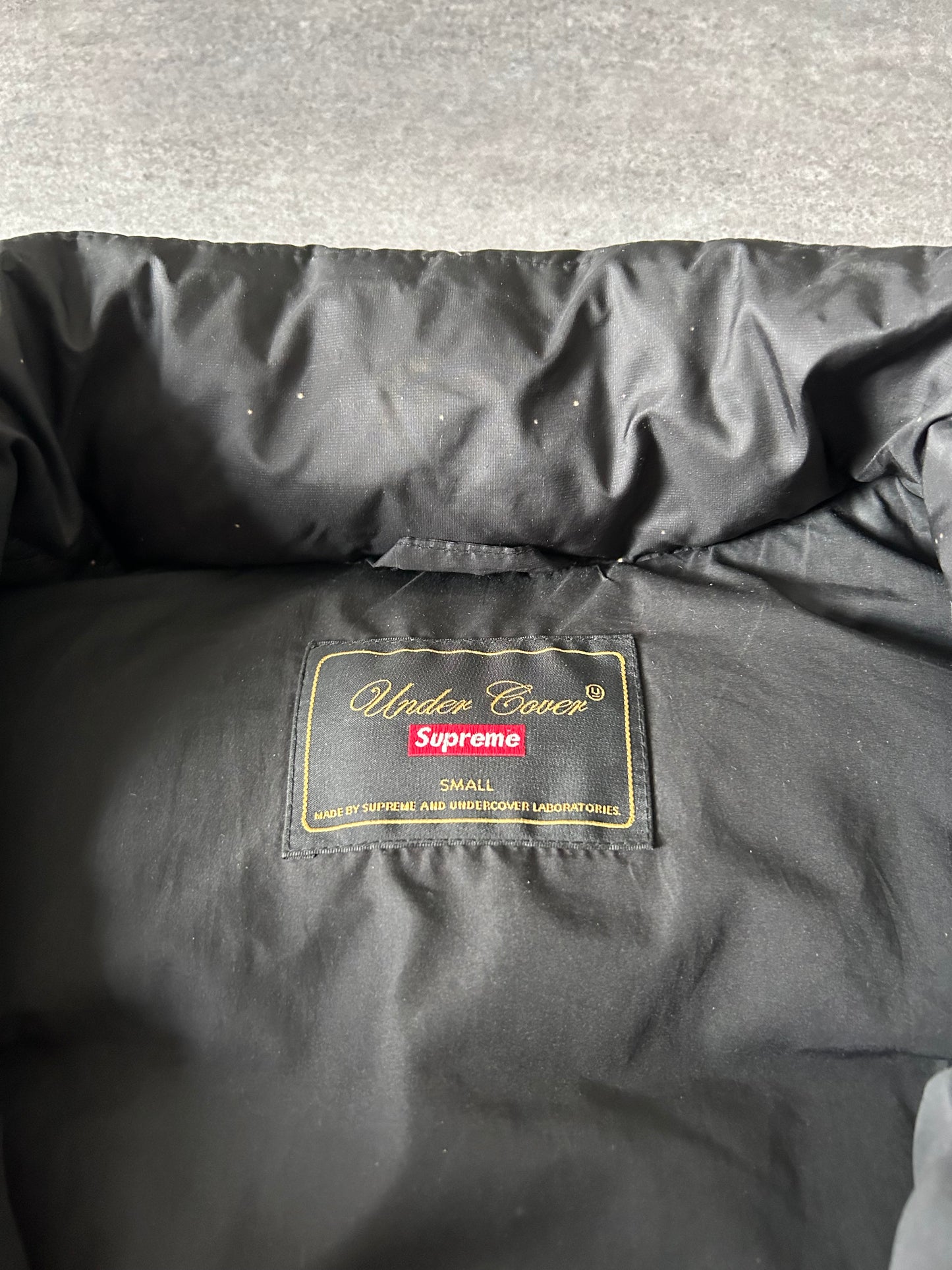 Supreme x Public Enemy Puffer