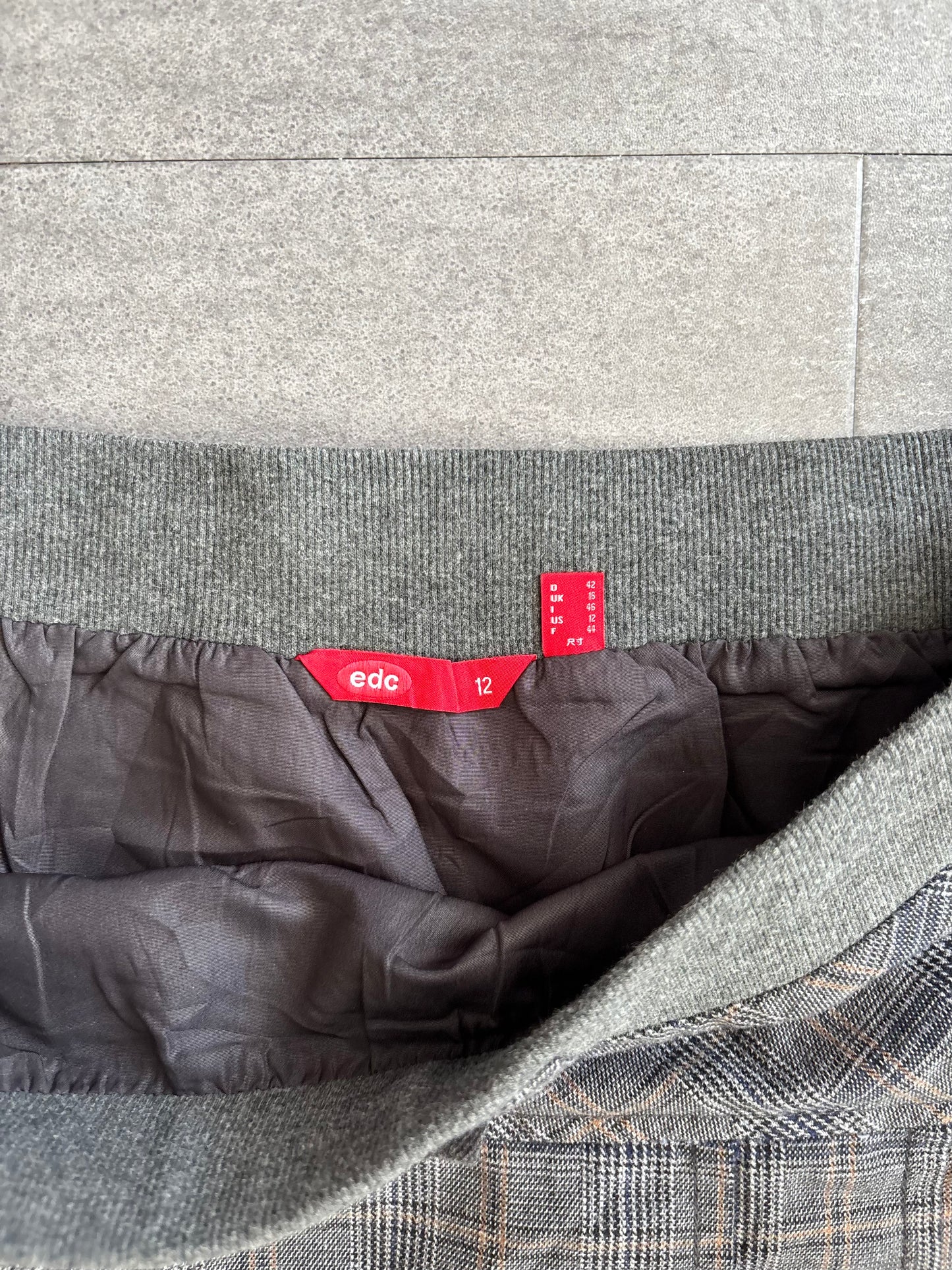 Vintage EDC Tartan skirt