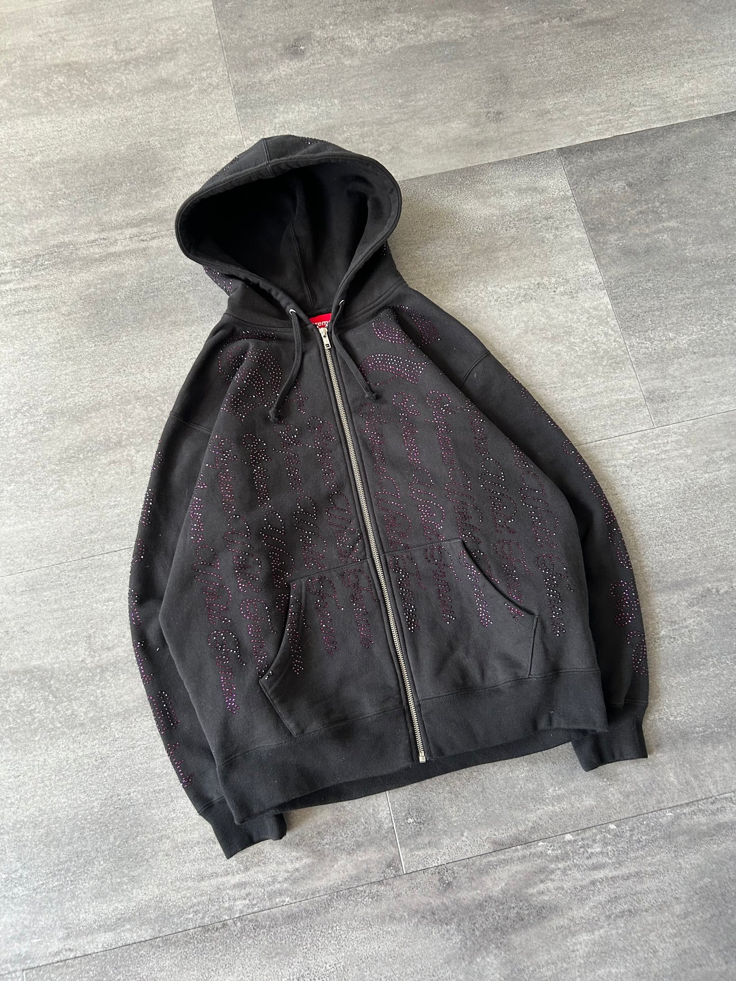 Supreme Rhinestone Hoodie