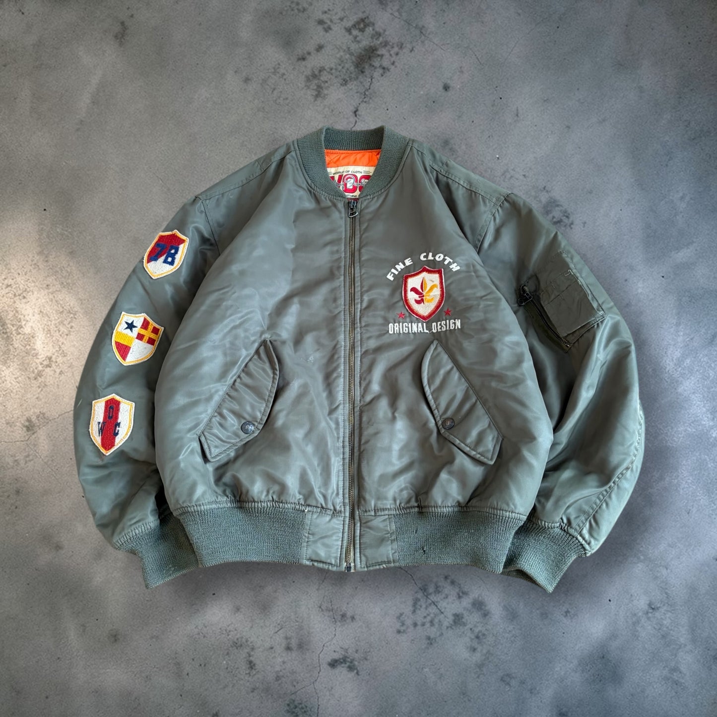 Vintage Bomber Jacket