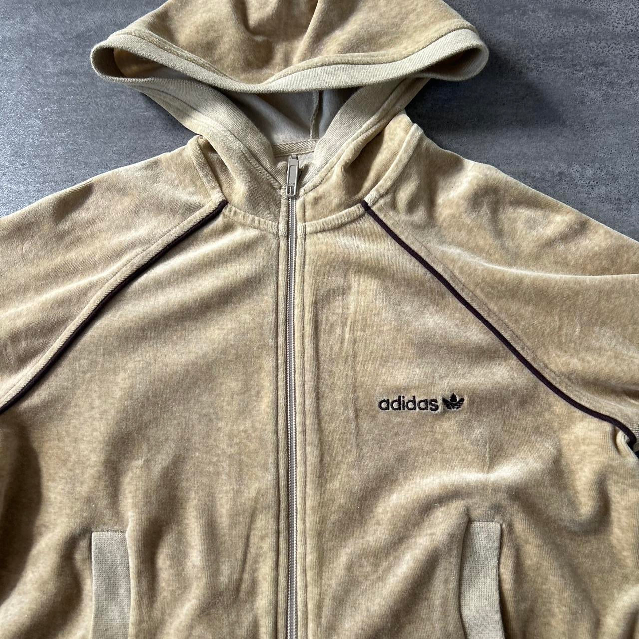 Adidas 2003 Velour Hoodie