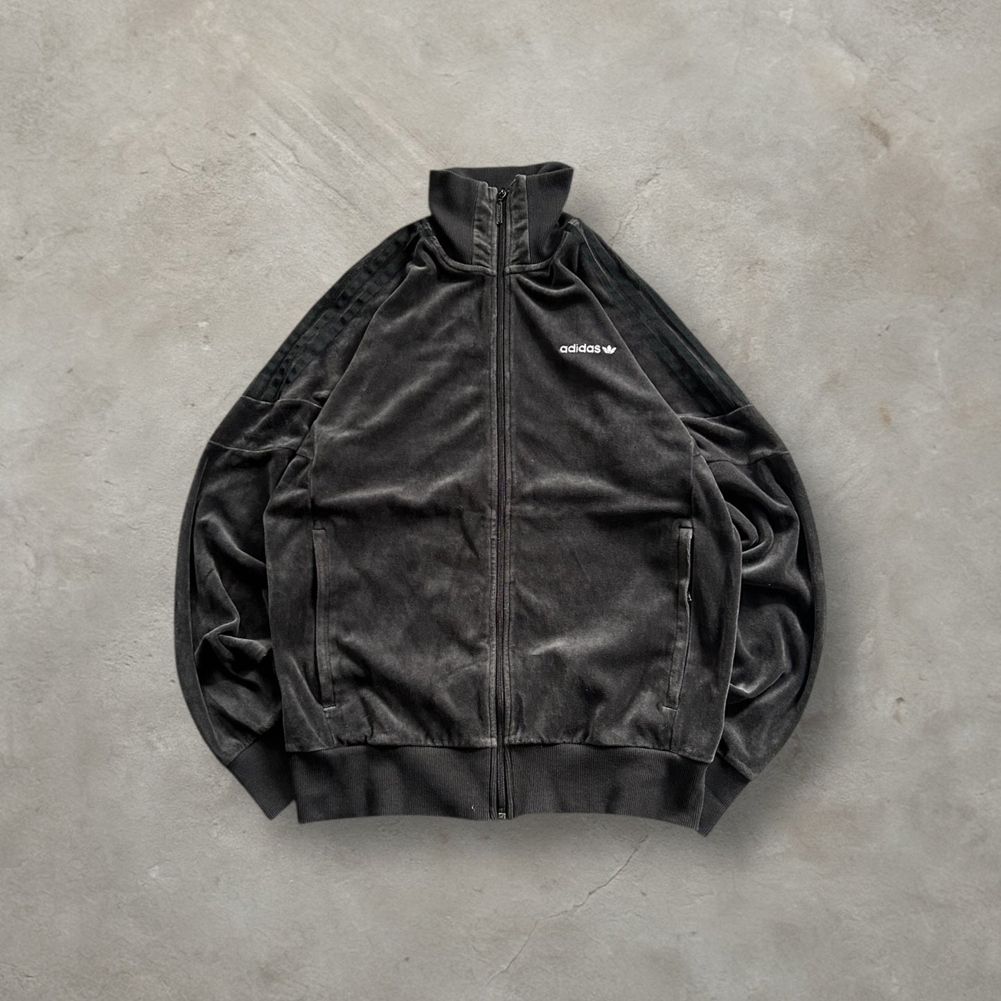 Adidas Velour Track Top