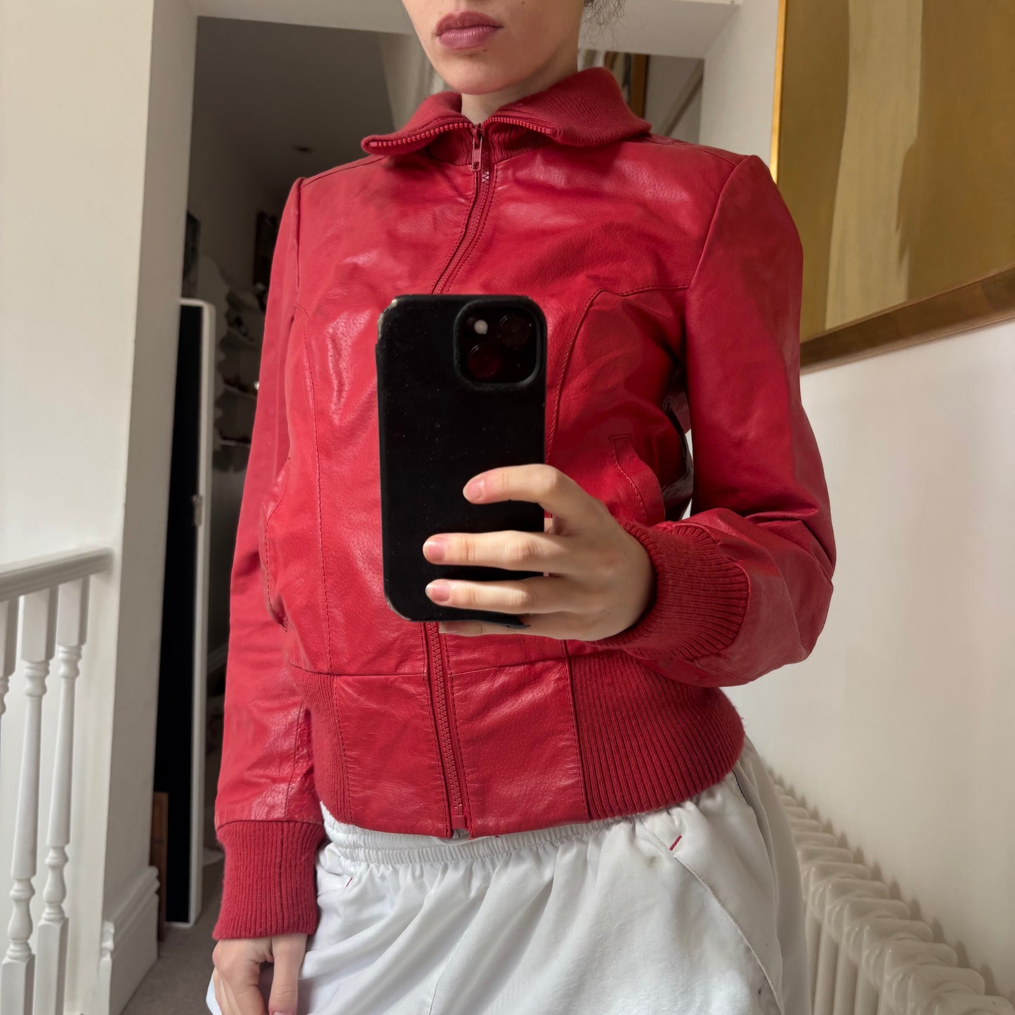 Y2K Leather Jacket