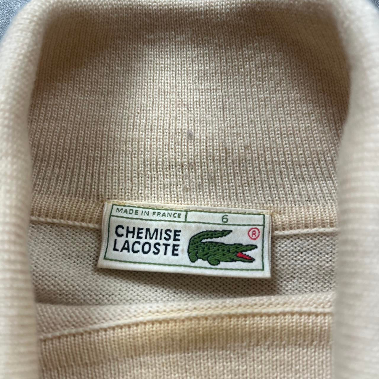 80s Lacoste Knit Jumper