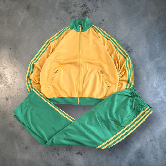 00s Adidas Brazil Tracksuit set