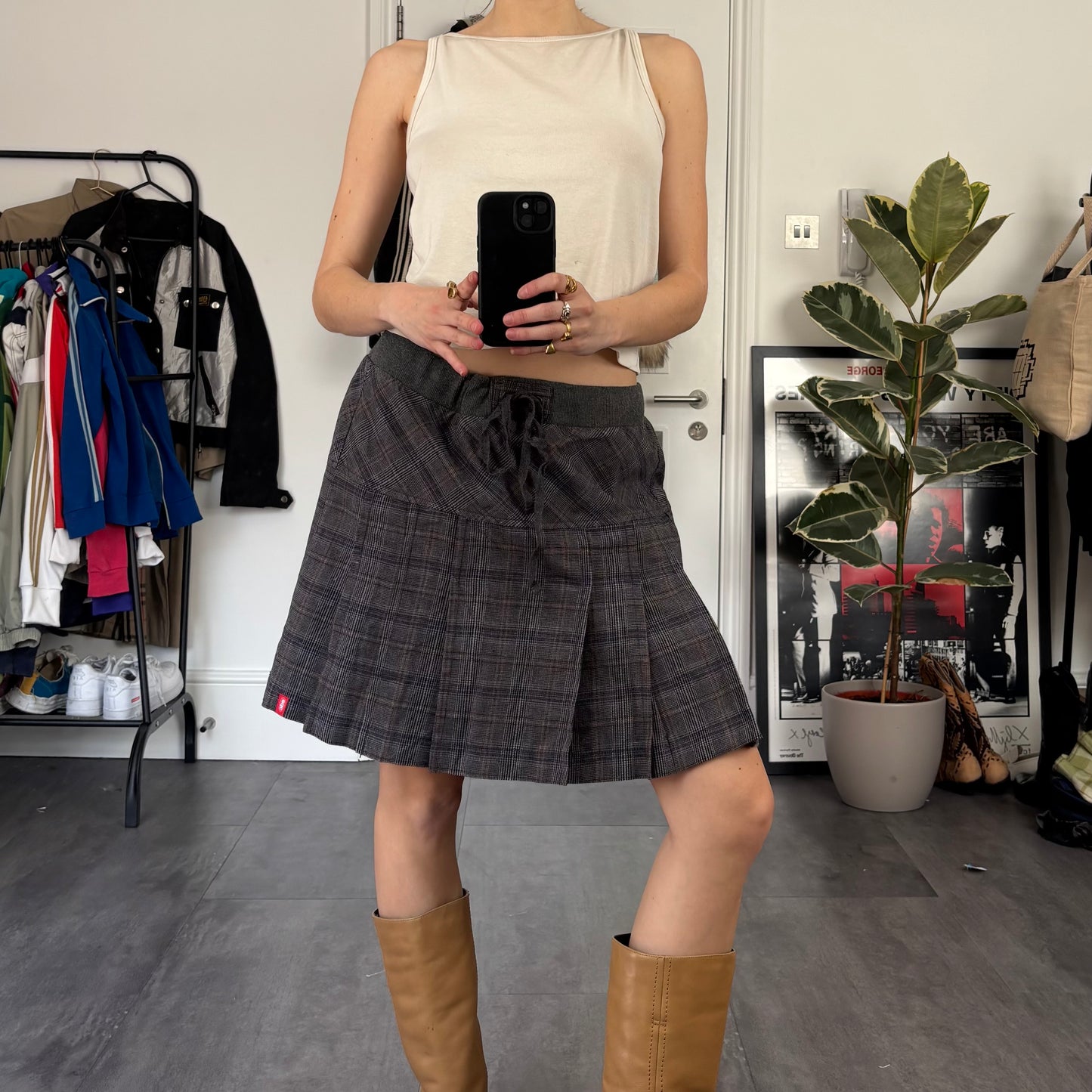 Vintage EDC Tartan skirt