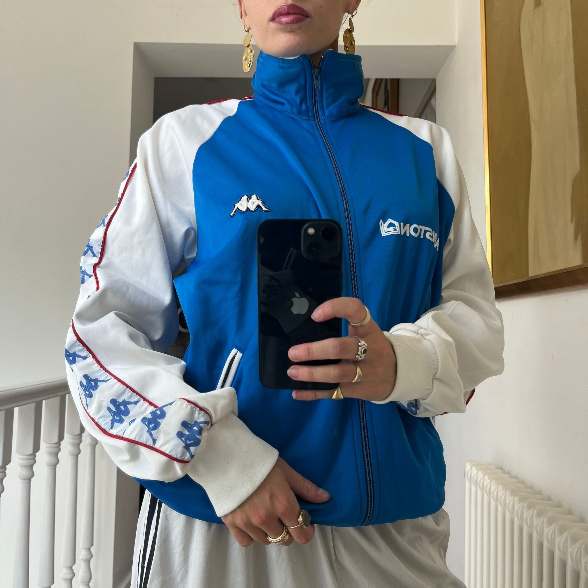 Rare 90s Juventus FC Kappa Track Top FLAVA STUDIO