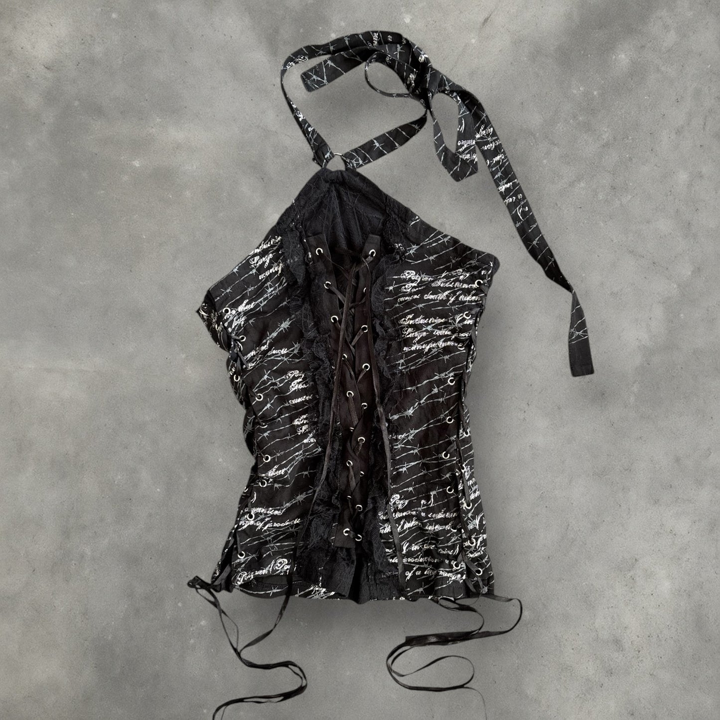 Vintage Halter Neck Top