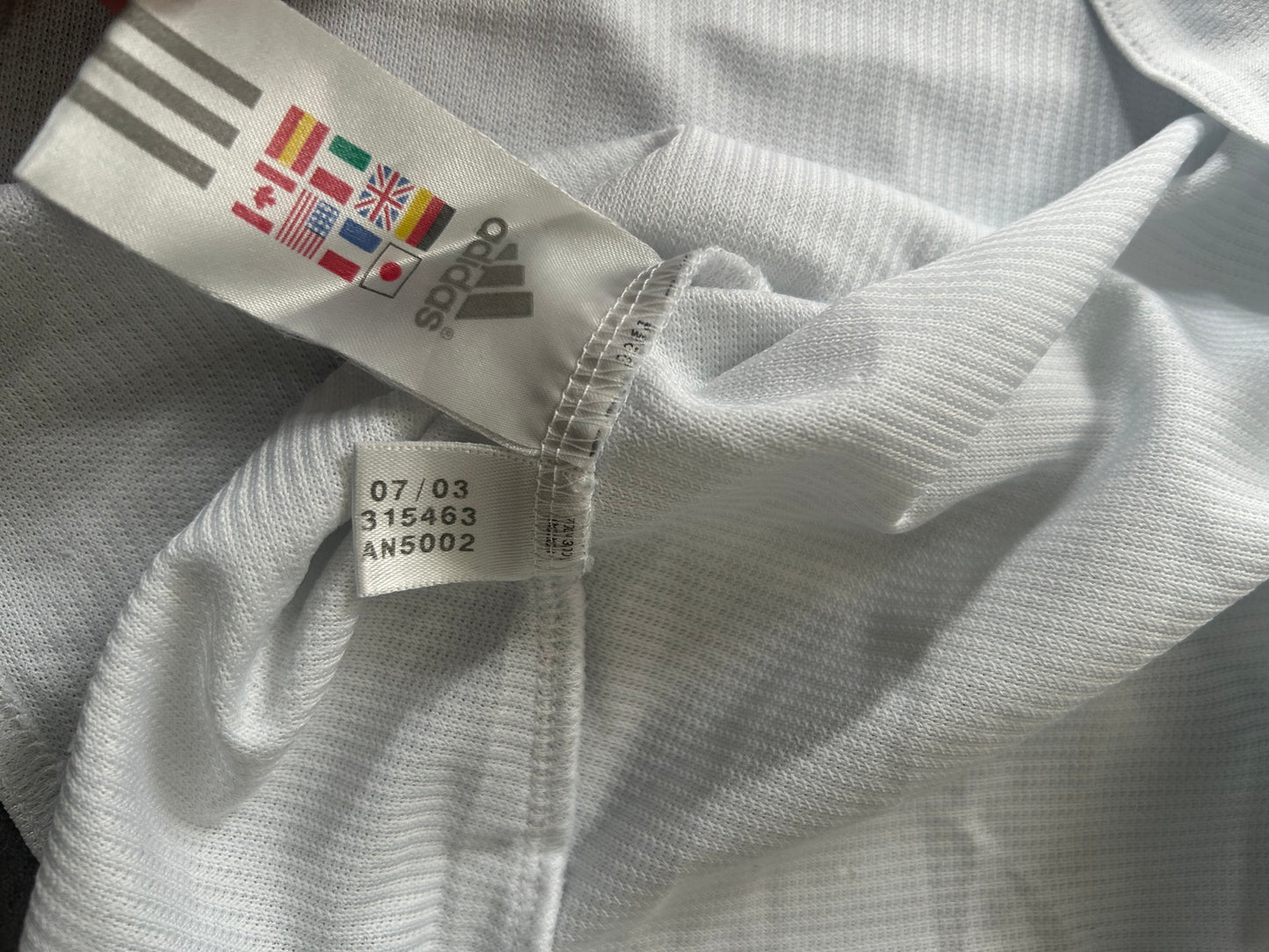 2003 Adidas football shirt