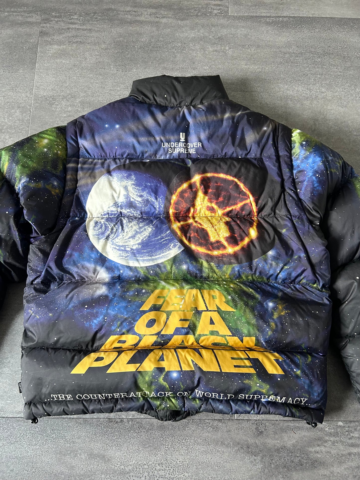 Supreme x Public Enemy Puffer