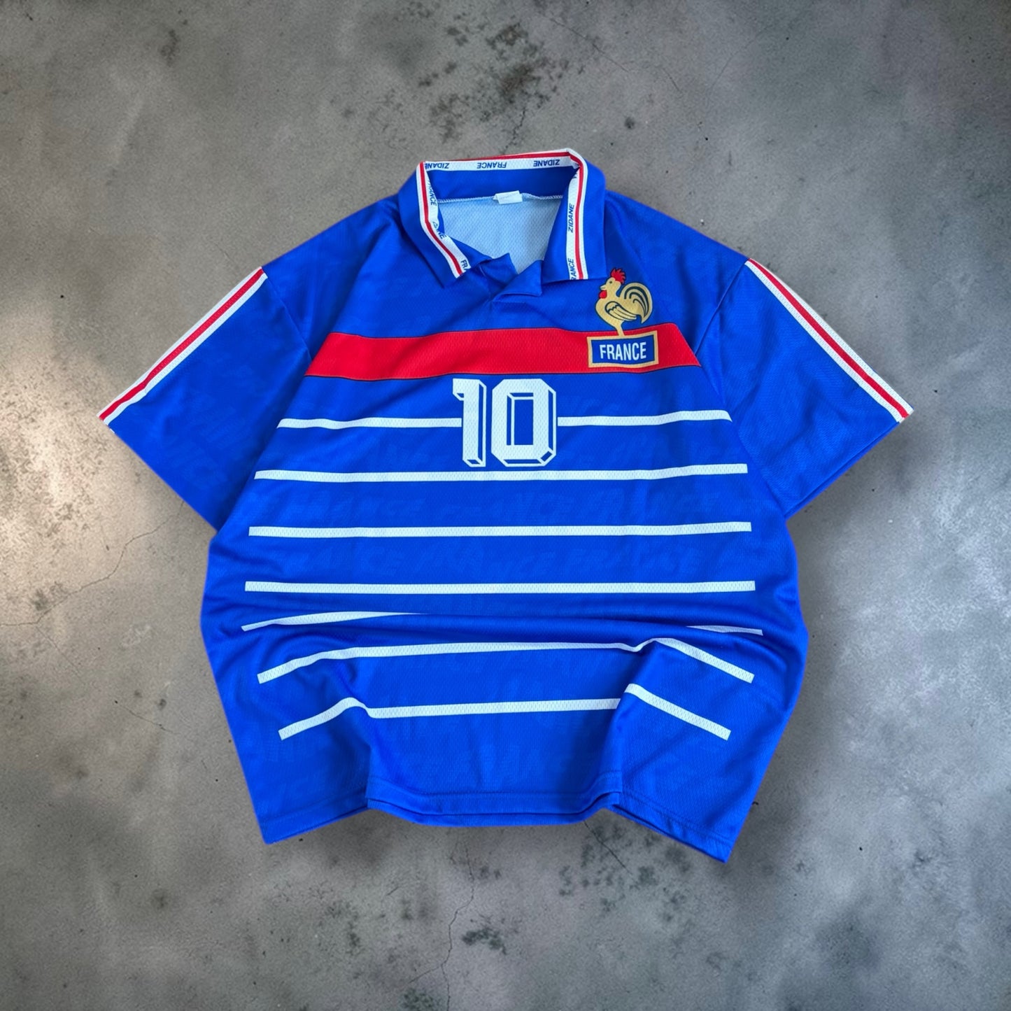 Vintage France Zidane Shirt