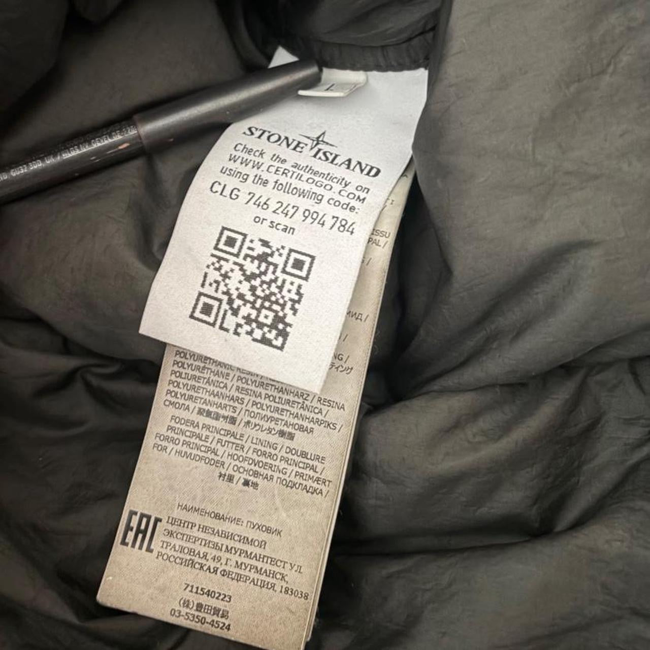 AW19 Stone Island Crinkle Reps Jacket