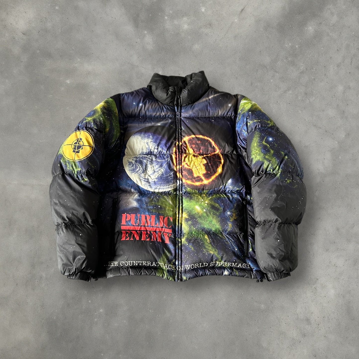 Supreme x Public Enemy Puffer