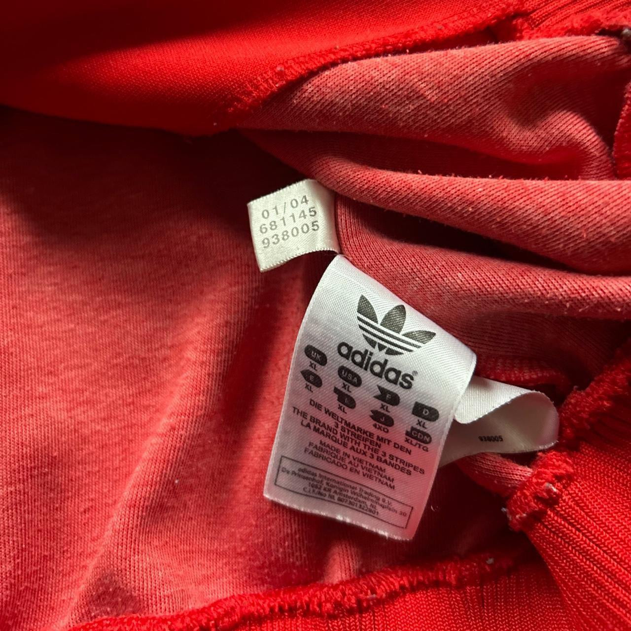 2004 England Adidas Track Top