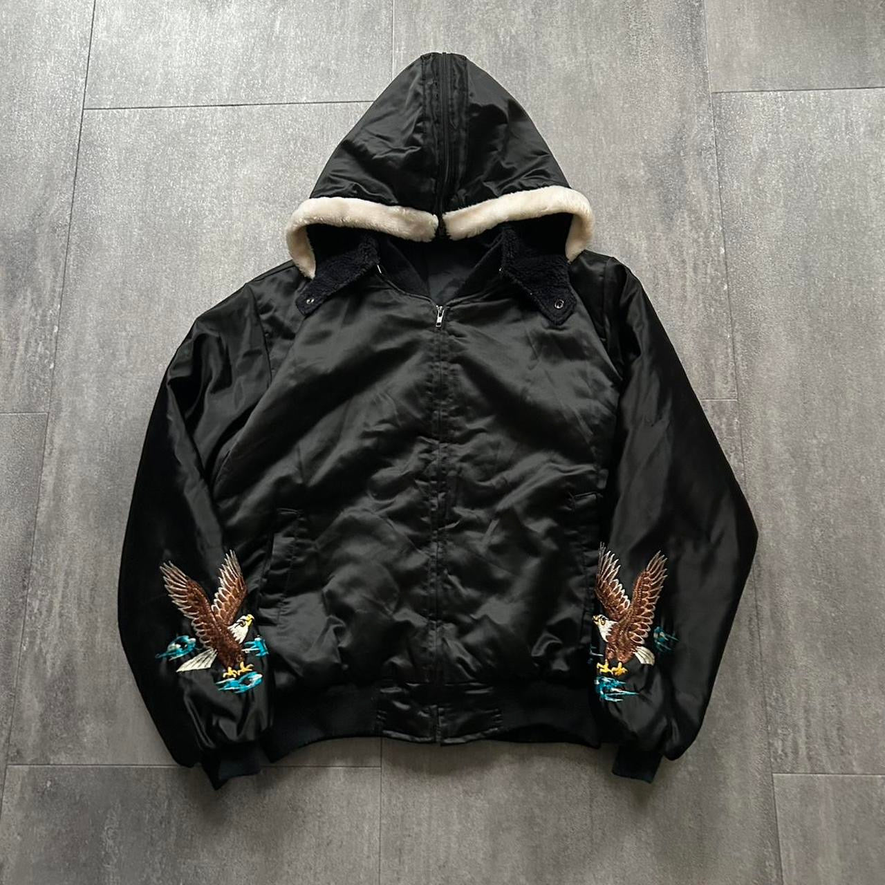 Vintage Bomber 'Alberta Canada' Jacket