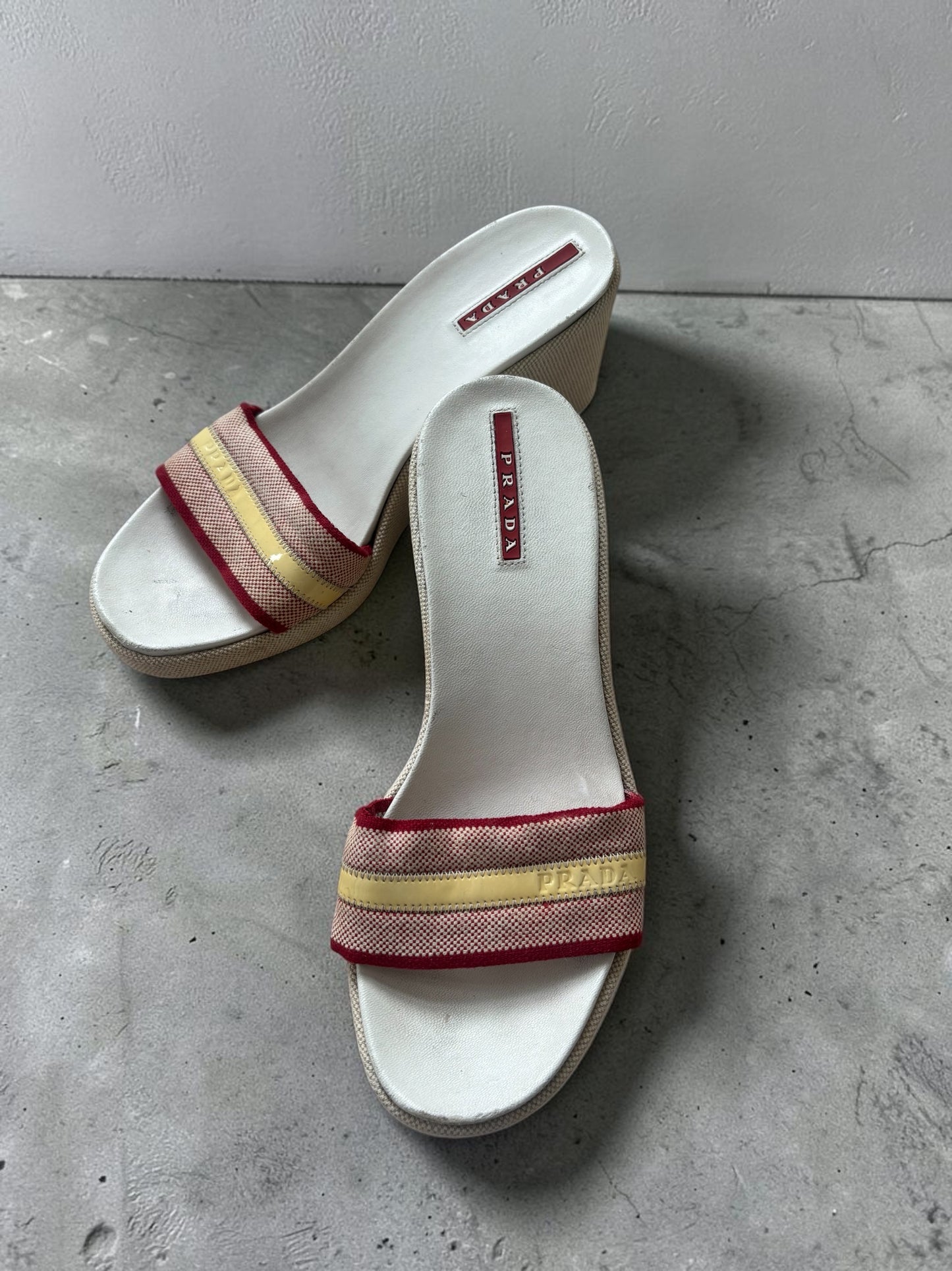 Vintage Prada sport wedges