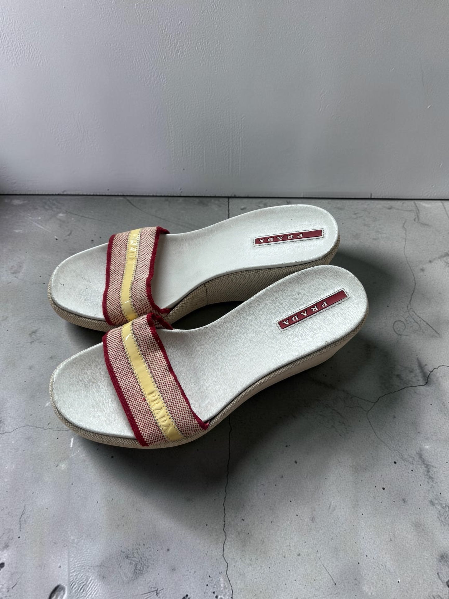 Vintage Prada sport wedges