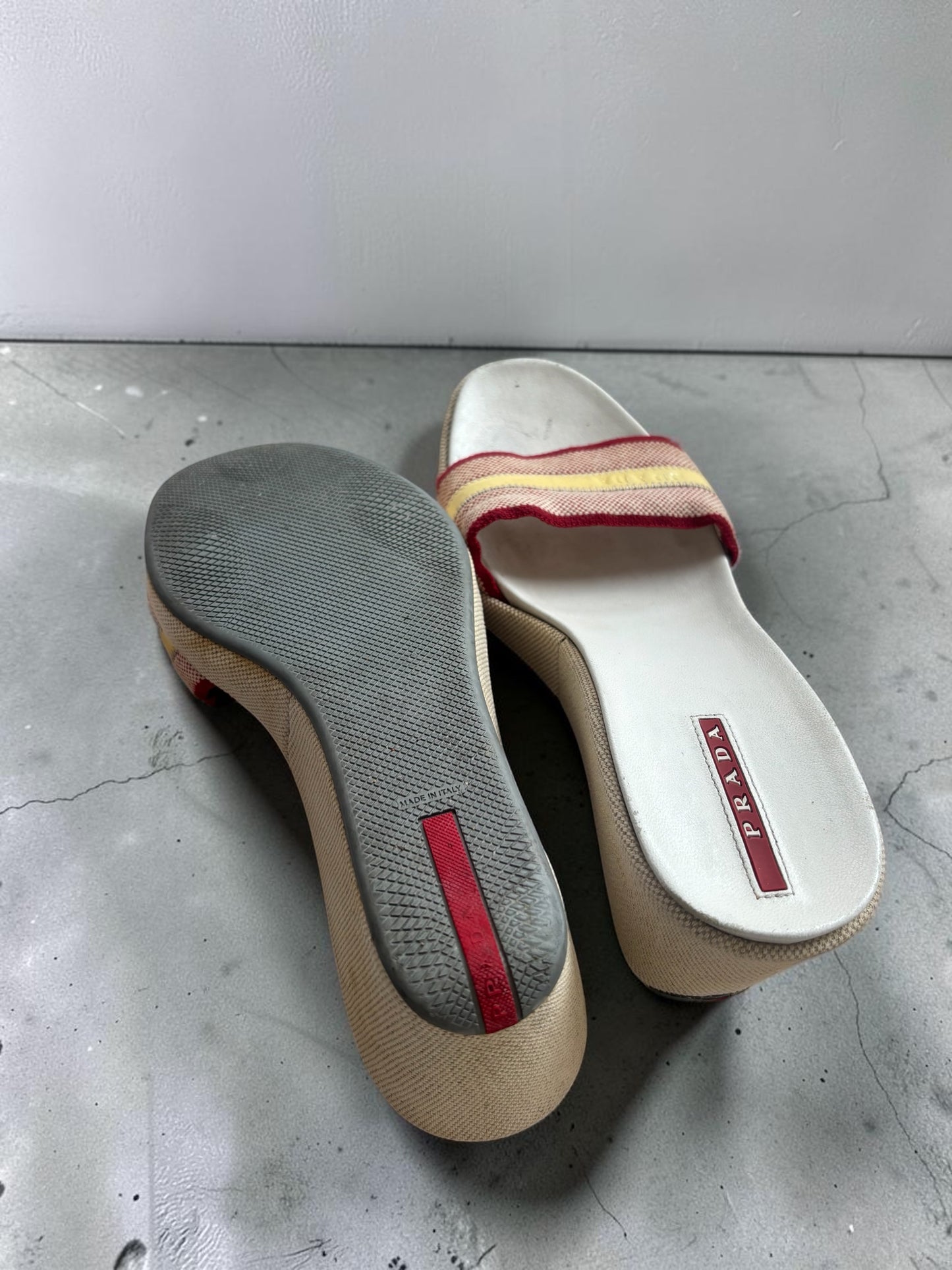 Vintage Prada sport wedges